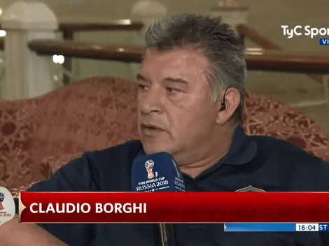 Para Borghi, Sampaoli es un "chancho arriba del árbol"