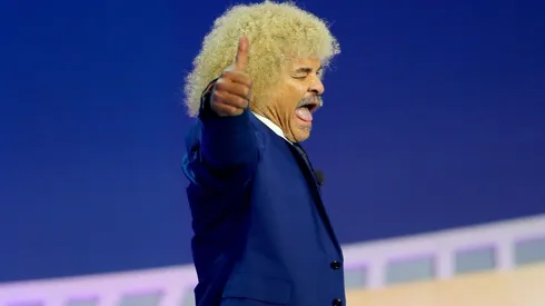 Carlos Valderrama estuvo presente en Rusia y siguió paso a paso los partidos de la Selección Colombia.