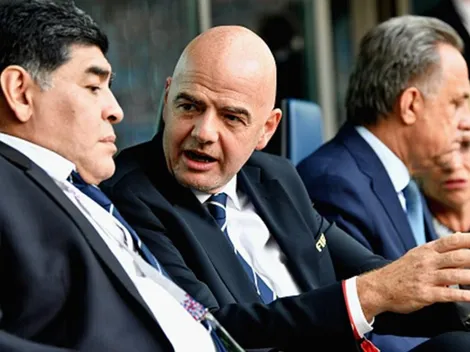 FIFA manda a callar a Maradona