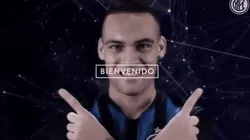 Inter y un explosivo video para presentar a "El toro" Lautaro Martínez