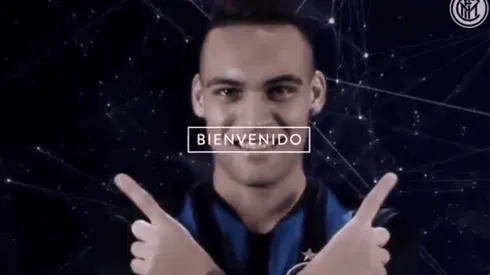 Inter y un explosivo video para presentar a "El toro" Lautaro Martínez