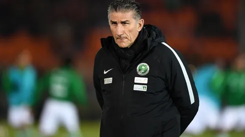 Bauza como técnico de Arabia Saudita