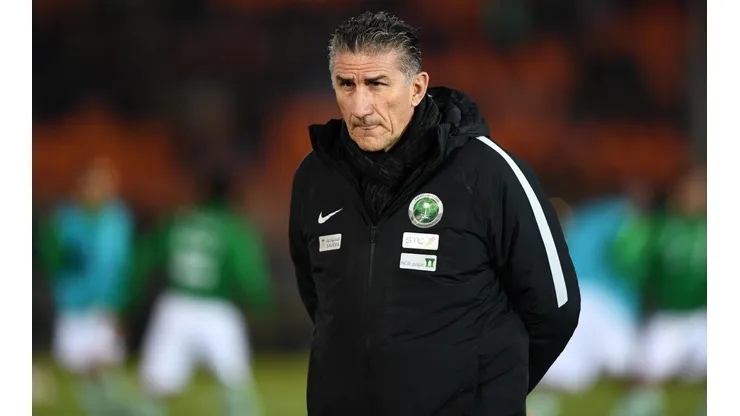 Bauza como técnico de Arabia Saudita
