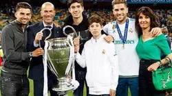 La foto en un barco que sacó a la luz la perfección de la familia Zidane
