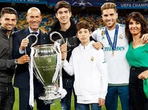 La foto en un barco que sacó a la luz la perfección de la familia Zidane