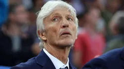 José Pekerman durante el duelo ante Inglaterra.
