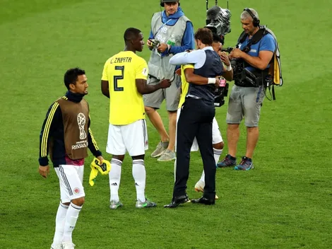 Para aplaudir: el gesto de Southgate con los jugadores de Colombia