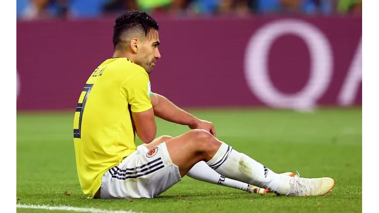 Falcao se quejó del arbitraje de Colombia-Inglaterra. (Foto: Getty)