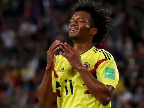 El mensaje de Cuadrado tras la eliminación de Colombia