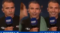 El momento donde la mujer le da un beso.