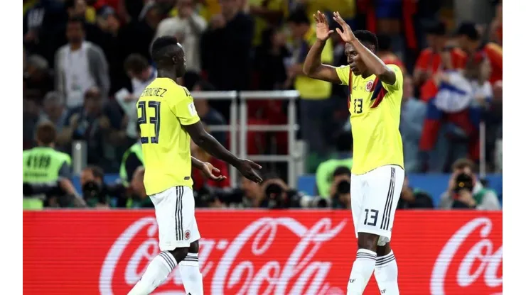 Yerry Mina, nuevamente el héroe de Colombia.