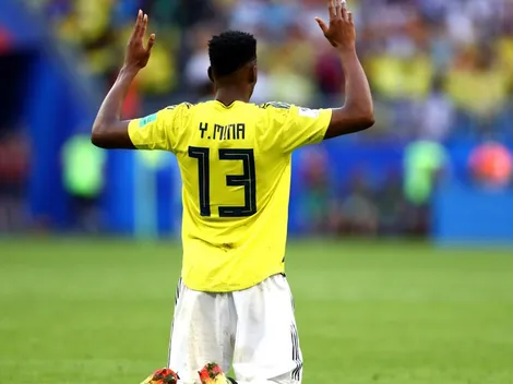 Yerry Mina, la hazaña de cabeza en Rusia 2018
