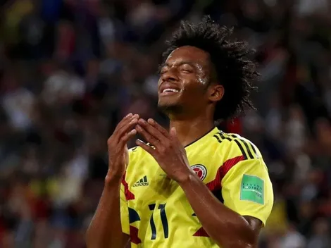 ¡Para morirse! Cuadrado tuvo el empate, pero remató a cualquier parte
