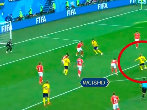 Suecia abrió con un gol en contra el partido más aburrido del Mundial