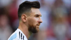 Foto de Lionel Messi, jugador de la Selección Argentina.