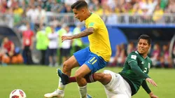 Coutinho frente a México.