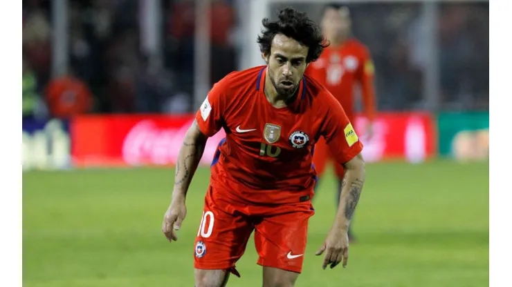 Jorge Valdivia en la Selección de Chile.