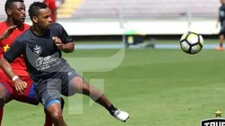 El atacante panameño aprovechó sus vacaciones y se incorporó a las prácticas