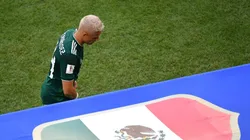 Chicharito no apareció contra Brasil.