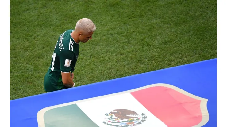 Chicharito no apareció contra Brasil.