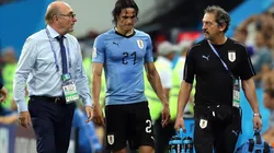Uruguay confirmó que Edinson Cavani no está desgarrado