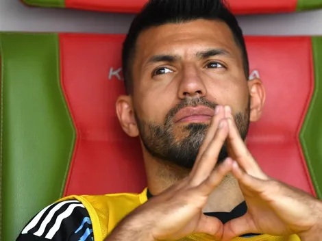 Agüero le agradeció a todos menos a Sampaoli