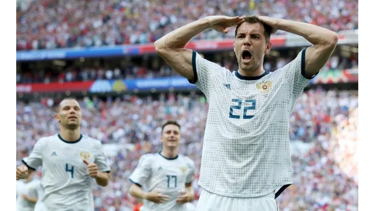 Artem Dzyuba, la carta de gol de Rusia.