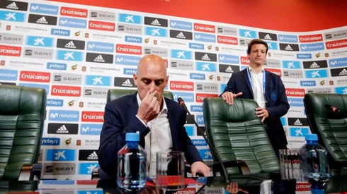 Tras la eliminación de España, a Rubiales le preguntaron por Lopetegui