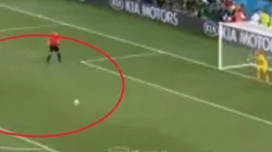 Rakitic fue de los pocos que logró vencer a Schmeichel y clasificó a Croacia