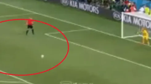 Rakitic fue de los pocos que logró vencer a Schmeichel y clasificó a Croacia