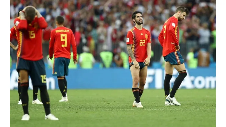 Tristeza absoluta de España.