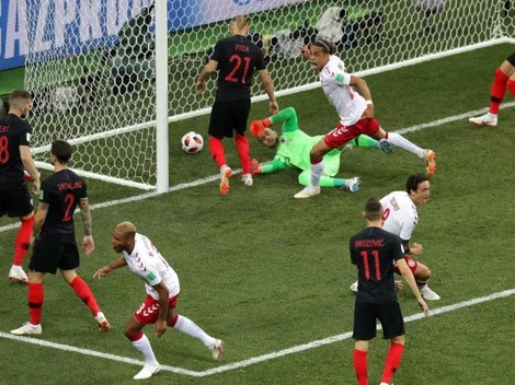 Partido de locos: dos goles en tres minutos en Croacia vs. Dinamarca