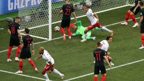 ¡DE LOCOS! Dinamarca y Croacia ya se matan a goles.
