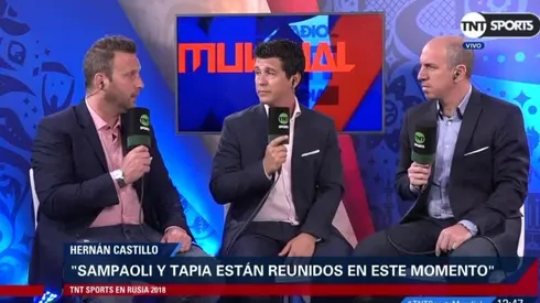 Foto de Hernán Castillo, periodista de TnT Sports