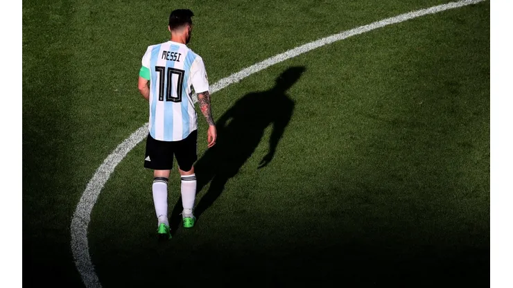 Messi en las sombras de la derrota