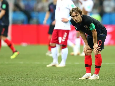 Modric falló el penal más importante de su carrera