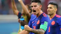 James Rodríguez fue el más ovacionado en la llegada a Moscú. (Foto: Getty)