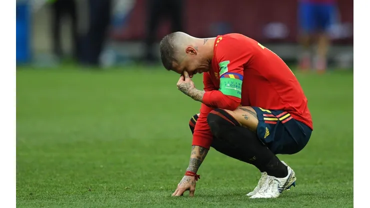 Las lágrimas de Sergio Ramos: "Hemos puesto el alma dentro del campo"