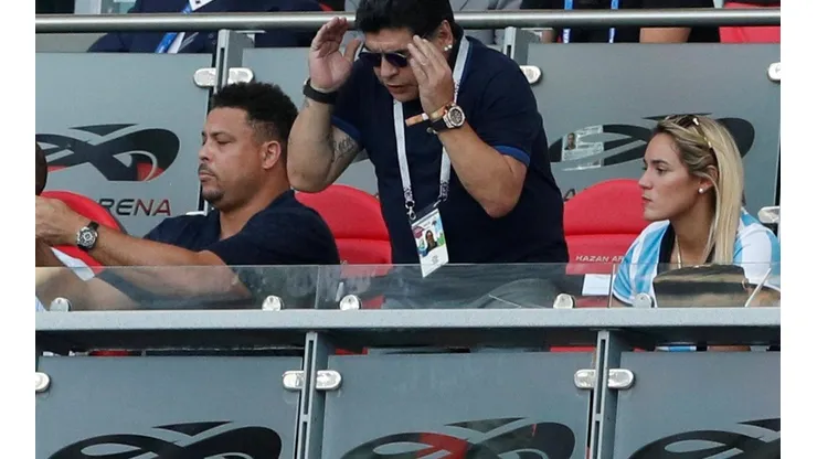 ¡PUEDE PASAR, RONI! A Ronaldo se le quedó la cara de piedra.