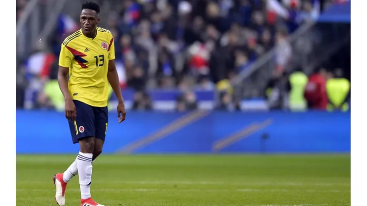 Yerry Mina se entrenó pensando en Inglaterra. (Foto: Getty)