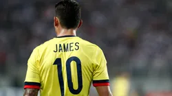 James Rodríguez llega al partido de octavos contra Inglaterra.
