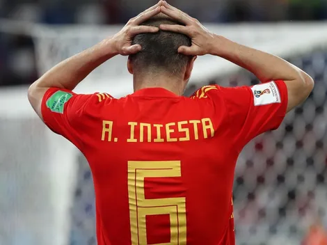 Bombazo de Hierro: Iniesta va al banco ante Rusia