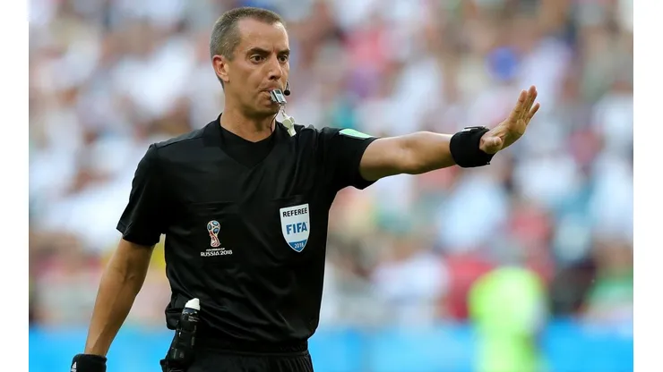 Mark Geiger será el árbitro de Colombia-Inglaterra. (Foto: Getty)
