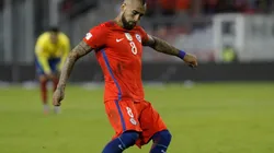 Arturo Vidal con la Selección de Chile