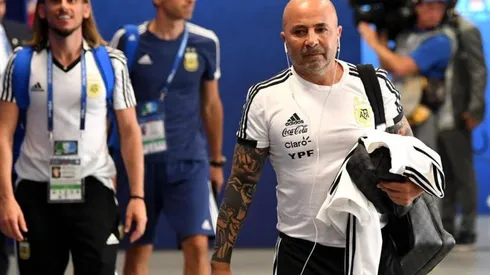 ¿SE VA? Sampaoli demostró que quiere seguir, pero hoy su futuro está en duda.