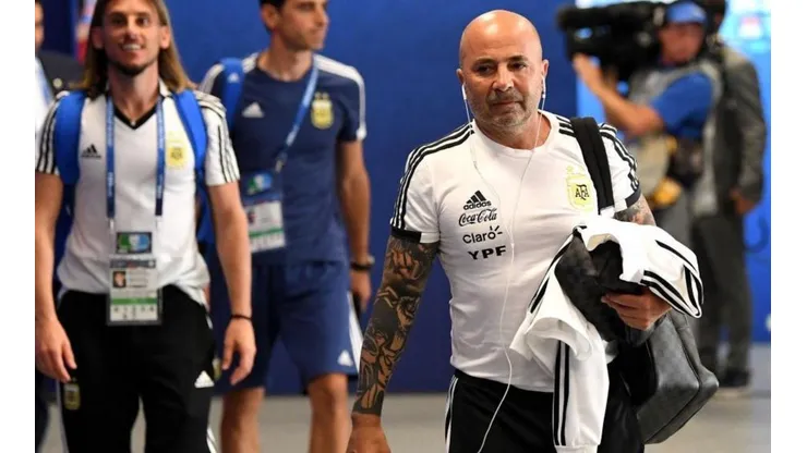 ¿SE VA? Sampaoli demostró que quiere seguir, pero hoy su futuro está en duda.