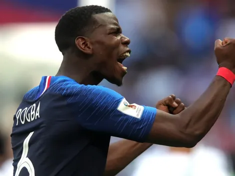 Pogba y un mensaje a Messi después del partido: "Me hace amar el fútbol"