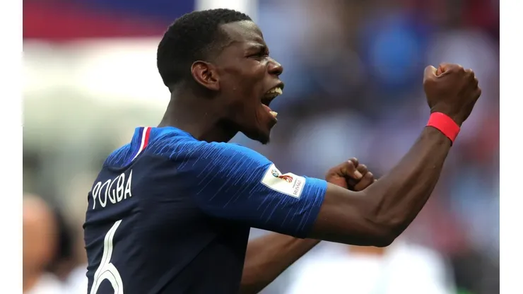 Pogba y un mensaje a Messi después del partido: "Me hace amar el fútbol"