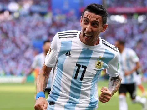 Di María a los argentinos: "Así de grandes los tengo"