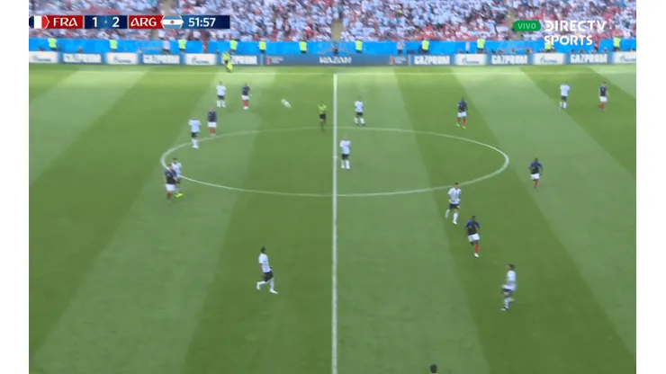 Muy buen lujito de Pavón ante Francia.